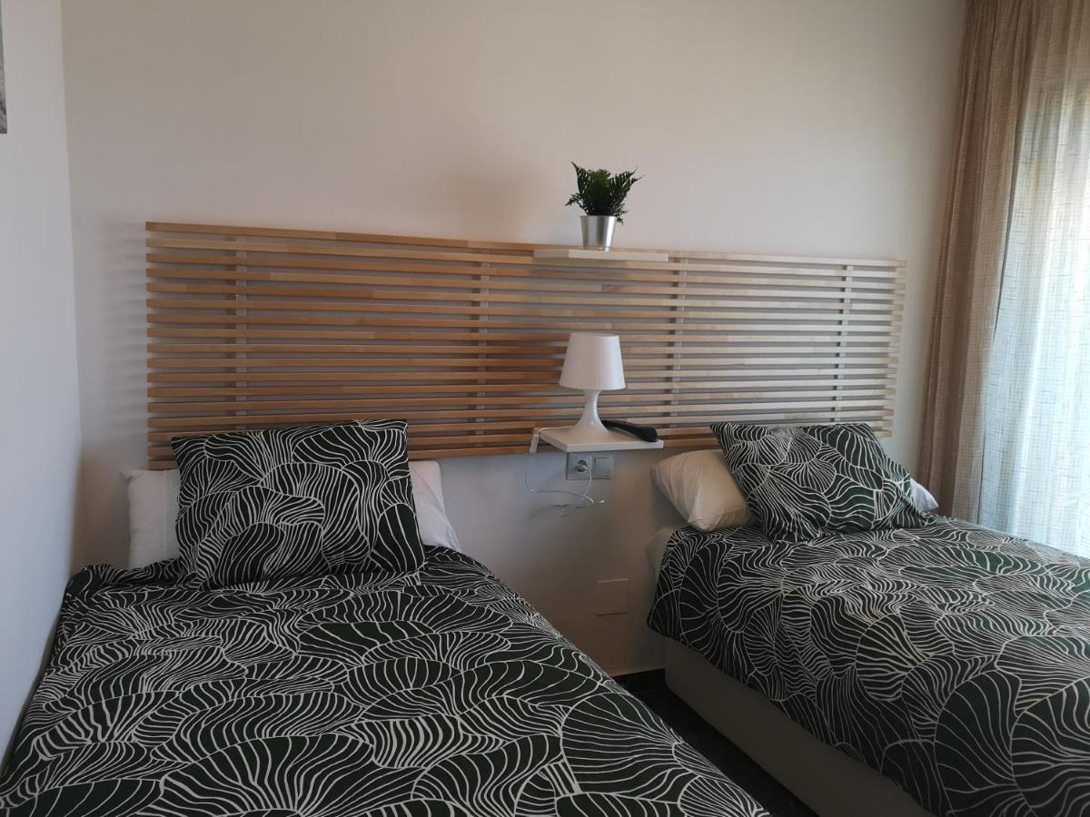 Apartamento 1ª Linea Playa Garaje Piscinas Terraza Torremolinos Eksteriør billede